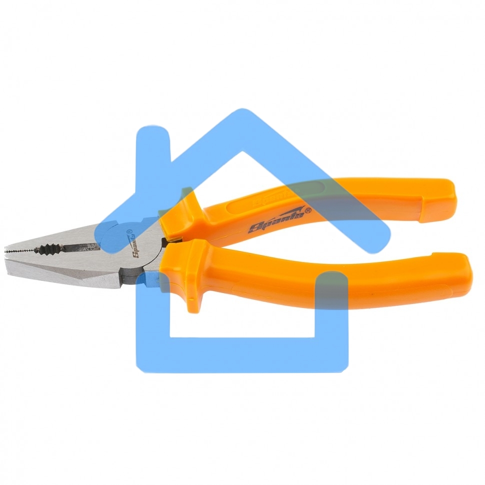 Плоскогубцы SPARTA Classic,200 мм, шлифованные, пластмассовые рукоятки 16962