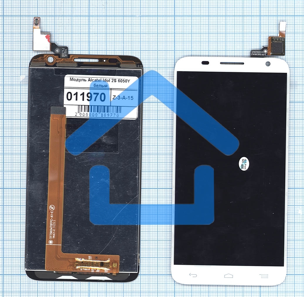 Дисплей для Alcatel Idol 2S 6050Y белый