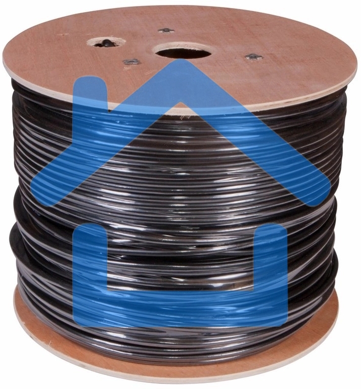 Кабель витая пара Rexant FTP 4PR 24AWG, CAT5e наружный (OUTDOOR) (бухта 305 м)