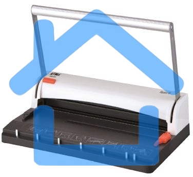 Переплетчик Kobra Queenbind Student W A4/перф.7л.сшив/макс.70л./метал.пруж.-8мм)