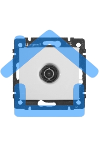 Розетка TV Valena звезда 1,5Дб 2400МГц (белая)