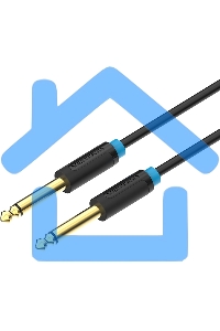 Кабель Vention аудио Jack 6,35 мм M/6.35 M - 5 м