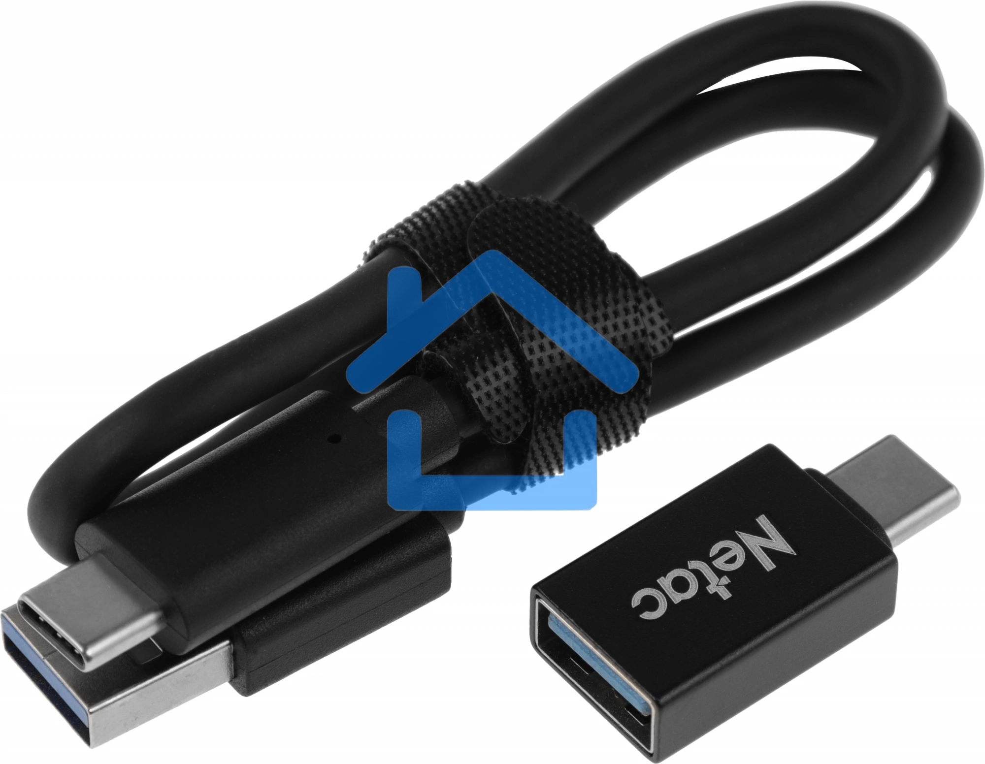 Накопитель SSD External Netac 2.0Tb Z SLIM <NT01ZSLIM-002T-32BK> (USB3.2, up to 520/480MBs, 100х29.5х9mm, Black)