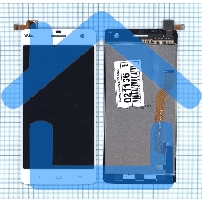 Дисплей для Micromax Canvas Knight A350 белый