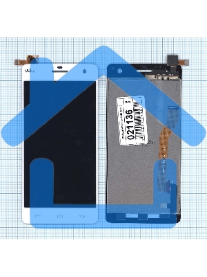 Дисплей для Micromax Canvas Knight A350 белый