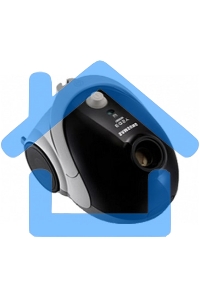 Пылесос Samsung VCC5241S3K/XEV черный/серый, 410/1800 Вт, уборка сухая, пылесборник мешок 2.4 л