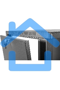 Шкаф ЦМО телекоммуникационный настенный сварной 15U (600  650) съемные стенки, дверь металл, черный