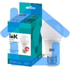 Лампа cветодиодная LED A80 шар 25Вт 230В 4000К E27 Iek LLE-A80-25-230-40-E27