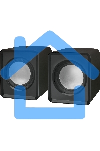 Акустическая система 2.0 Defender #1 SPK 22 черный, 5 Вт, питание от USB