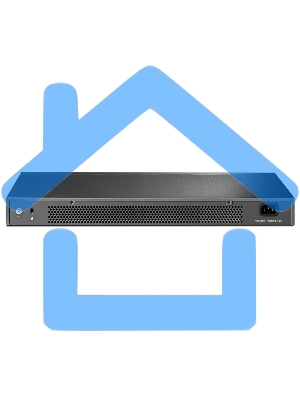 Коммутатор Jetstream 48-port gigabit L2+ managed switch with 4-gigabit uplink ports, 48 10/100/1000Mbps RJ-45 port, 4 1000Mbps SFP slots