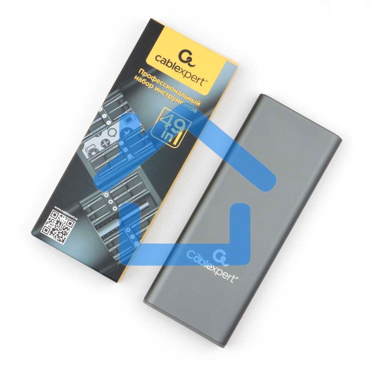 Отвертка с набором бит Cablexpert TK-SD-08R (49 предметов)
