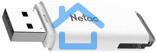 Флешка USB R/W Netac U185 16Gb <NT03U185N-016G-20WH>, USB2.0