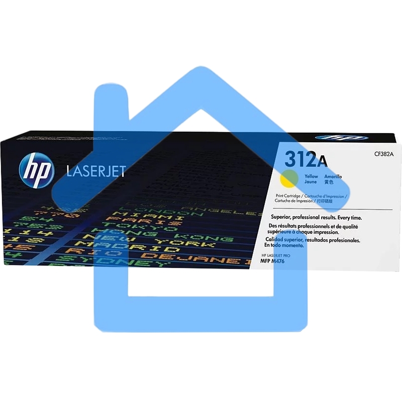 Тонер Картридж HP 312A CF382A желтый для HP CLJ Pro M476 (2400стр.)