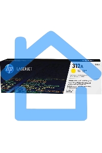 Тонер Картридж HP 312A CF382A желтый для HP CLJ Pro M476 (2400стр.)