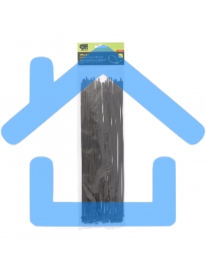 Хомуты, 350 х 4,8 мм, пластиковые, черные, 50 шт. Сибртех