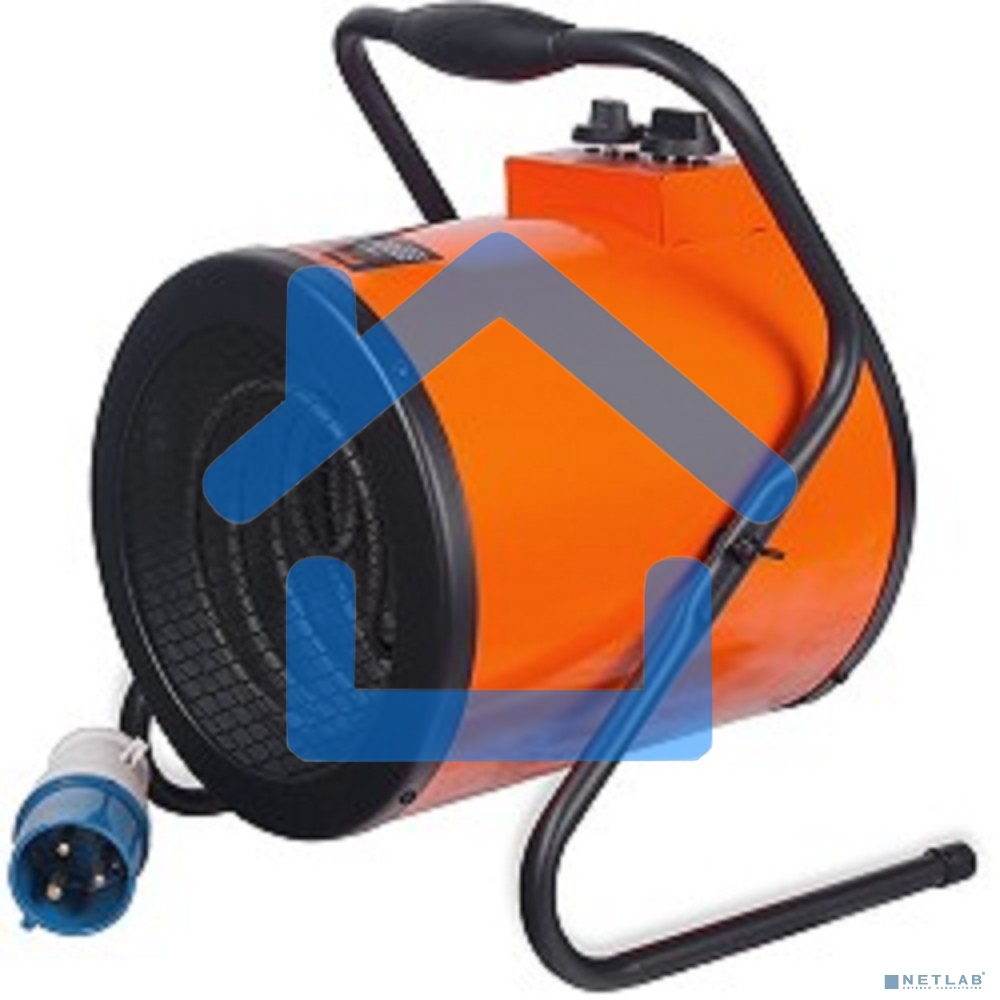 Электрокалорифер PATRIOT PT-R 5 633307265 (Мощность по ступеням 3.0/4.5 кВт, поток воздуха 420м3/час, вес 7кг)