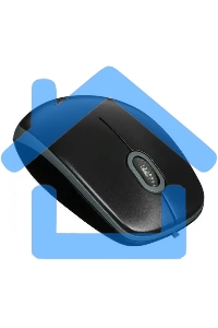 Мышь проводная Logitech M110 Silent черный, 1000 dpi, USB, кнопки - 3