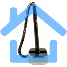 Ручка гелевая Deli E6797blue на подставке 0.7мм черный синие чернила