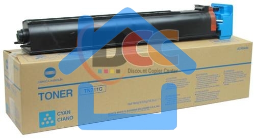 Тонер Konica-Minolta bizhub C654/754/Pro C754 синий TN-711C