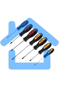 Набор отверток 7 предметов (крестовые и шлицевые) 12-4703 Rexant