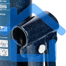 Домкрат гидравлический бутылочный, 4 т, h подъема 188-363 мм Stels