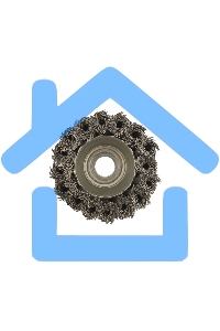 Щетка Matrix для УШМ, 65 мм, М14, Чашка, крученая проволока 0,35 мм