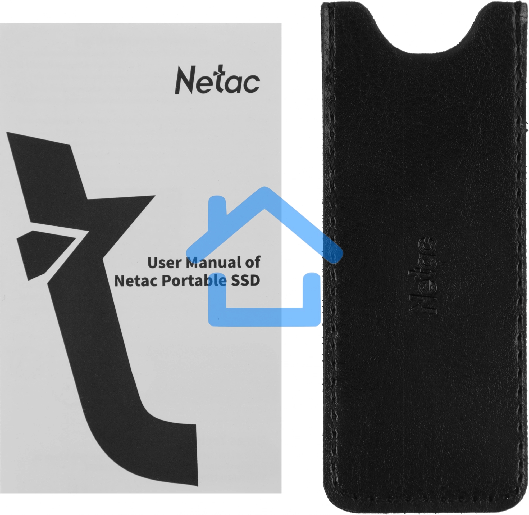 Накопитель SSD External Netac 2.0Tb Z SLIM <NT01ZSLIM-002T-32BK> (USB3.2, up to 520/480MBs, 100х29.5х9mm, Black)