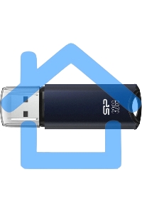 Флешка USB R/W 32 Gb Silicon Power Marvel M02, USB 3.0, синий