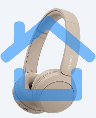 Гарнитура SONY WH-CH520CZ BEIGE Bluetooth