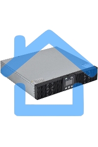 Источник бесперебойного питания однофазный Online 1000 Ва/1000 Вт, Rack mount, c LCD дисплеем 24VDC с АКБ 2U 2х9AH