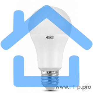Светодиодная лампа GAUSS 23222 LED Elementary A60 12W E27 1150lm 4100K 1/10/50 0