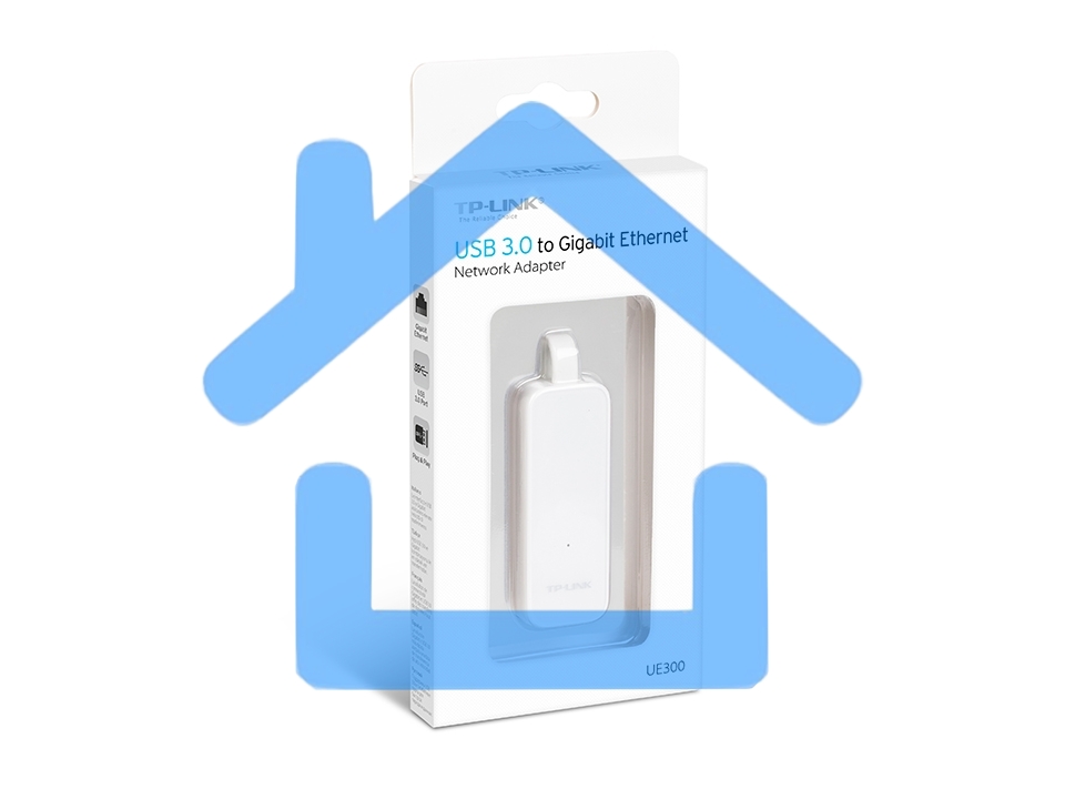 Сетевой адаптер TP-Link UE300 USB 3.0/Gigabit Ethernet