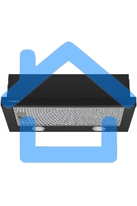 Вытяжка встраиваемая Maunfeld VS Fast 60 черный, 60 см, 850 куб. м/ч, 47 дБ