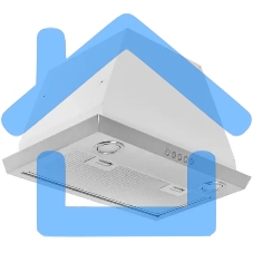 Вытяжка встраиваемая Elikor 52Н-650-Э3Д нержавеющая сталь, 52.2 см, 650 куб. м/ч, 56 дБ