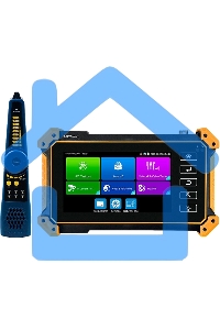 Универсальный монитор-тестер Tezter TIP-H-T-5 AHD/CVI/TVI/CVBS и IP-видеосистем (Базовая модель + детектор кабельной трассы)