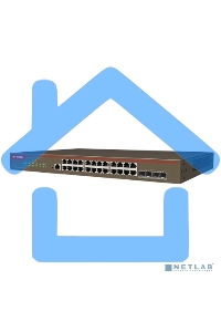 Коммутатор управляемый в стойку, 24*1Gbit RJ45, 4*SFP 10Gbit, console port IP-COM G5328X