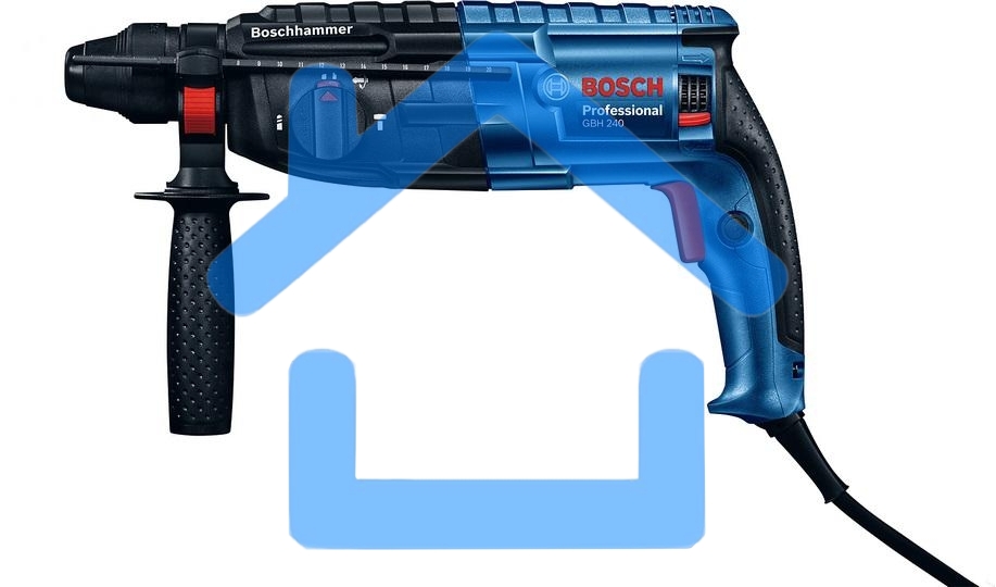 Перфоратор Bosch GBH 2-24 DRE патрон:SDS-plus уд.:2.7Дж 790Вт (кейс в комплекте)