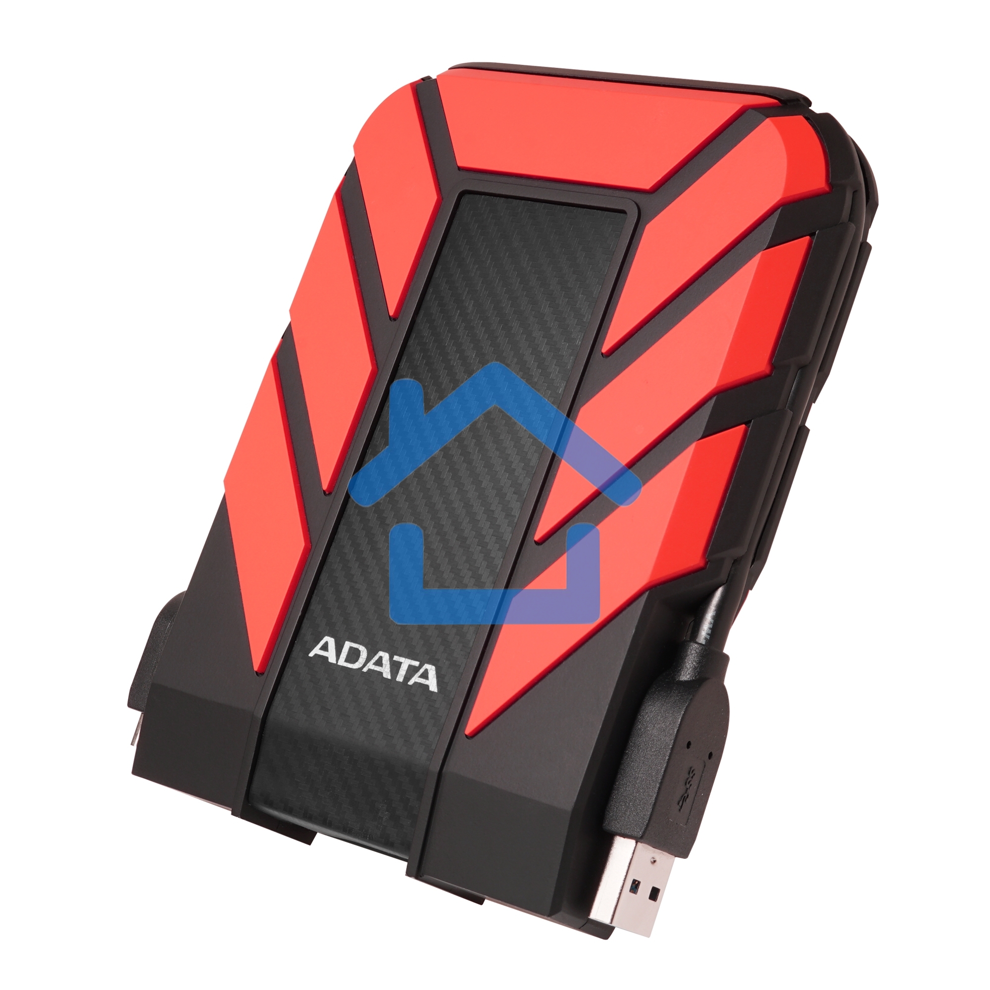 Внешний жесткий диск ADATA2Tb Adata HD710P AHD710P-2TU31-CRD черный/красный (2.5