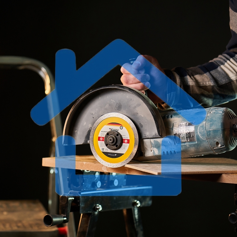 Диск алмазный отрезной сплошной 125x22.2 мм Kranz 