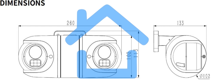 Камера видеонаблюдения IP Tiandy Spark TC-C32RN I5/E/Y/QX/2.8mm/V4.2 2.8-2.8мм (TC-C32RN I5/E/Y/QX/2.8/V4.2)
