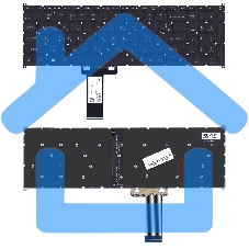 Клавиатура для ноутбука Acer Aspire 7 A715-73 черная с подсветкой