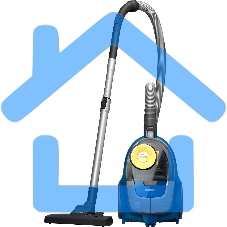 Пылесос Philips XB2125/09 синий, 360/850 Вт, уборка сухая, пылесборник контейнер 1.3 л