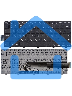 Клавиатура для ноутбука Dell Inspiron 14-3000 черная