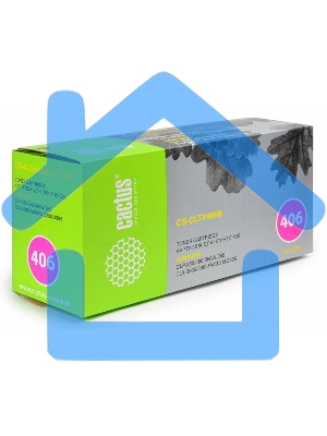 Картридж лазерный Cactus CS-CLT-Y406S yellow желтый (1000 стр.) для Samsung CLP-360/365/CLX-3300/3305