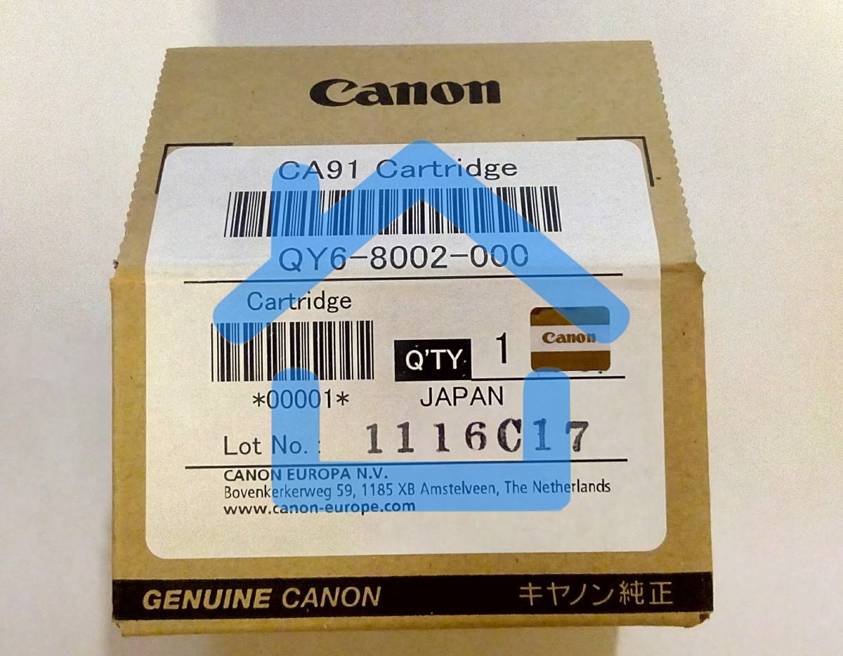 Печатающая головка CANON G1400/2400/3400 черная (QY6-8011/QY6-8002)
