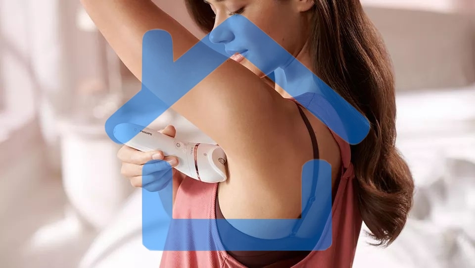 Эпилятор Philips 2 скорости, широкая головка, Wet&Dry, беспроводной, opti light, 6 аксессуаров