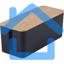 Органайзер Cactus CS-BOX-BL черный/бамбук