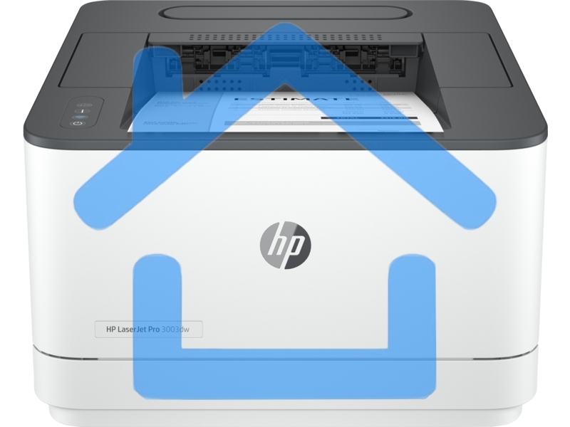 Принтер лазерный HP LaserJet Pro 3003dw (3G654A), A4, ч/б, печ. 33 стр/мин., 1200x1200 dpi, Ethernet (RJ-45), USB 2.0, Wi-Fi