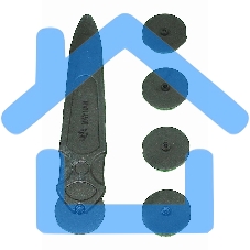 Инструмент для вскрытия телефонов/планшетов MaYuan черный со сменными колесиками 5шт.