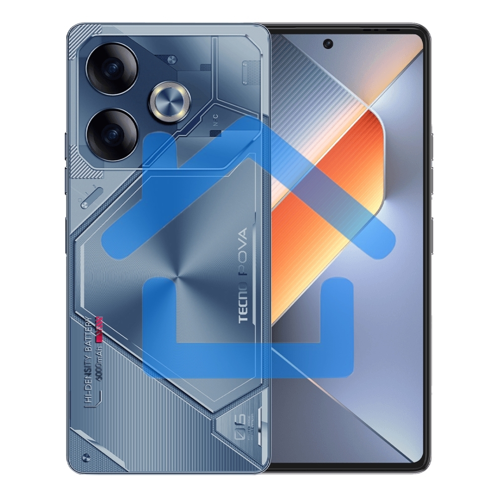 Смартфон Tecno POVA 6 LI7, 12/256Gb, синий